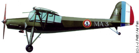 Morane Saulnier MS.500 in Tan Son Nhut